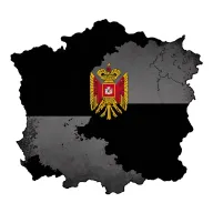 albanian map , albanian flag merged tattoo design idea