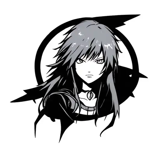 Bleach anime inspired tattoo tattoo design idea