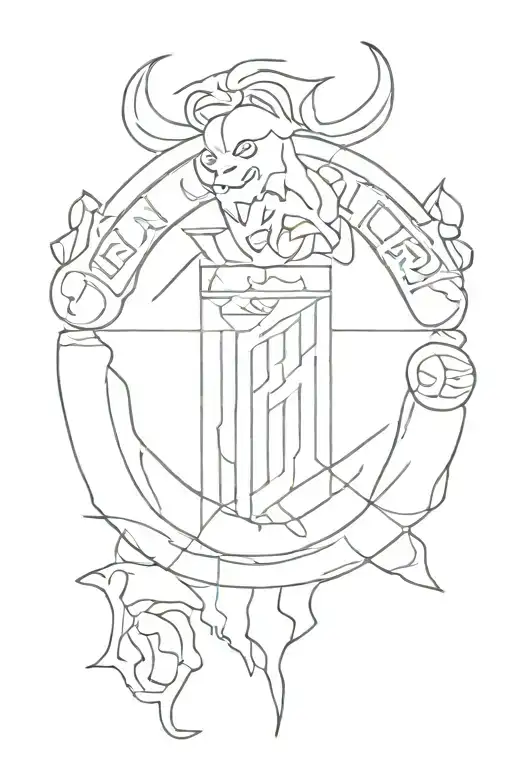 manchester united devil tattoo design idea