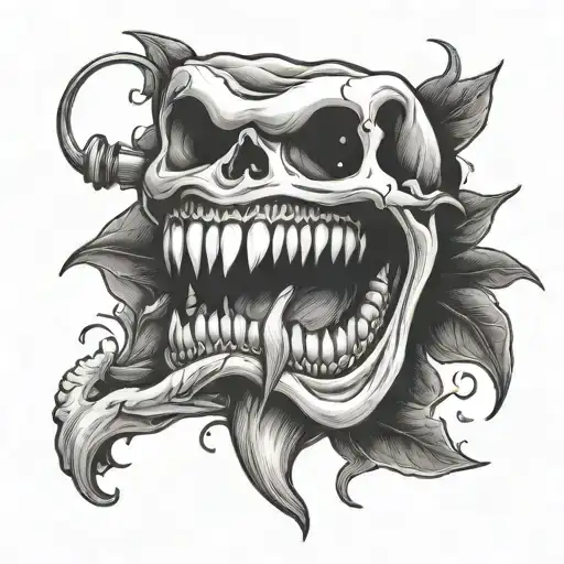 dentistry tooth fibonachi  tattoo design idea