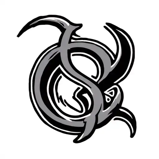 Socialist gemini symbol tattoo design idea