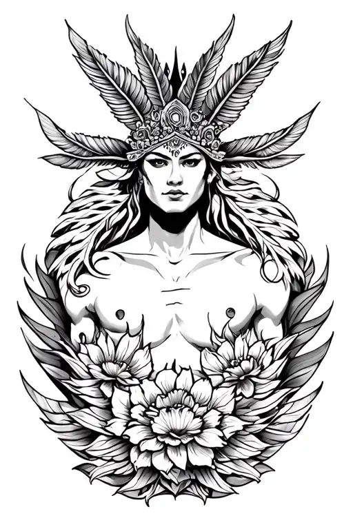 samoa half chest tattoo tattoo design idea