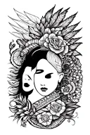 samoa half chest tattoo tattoo design idea