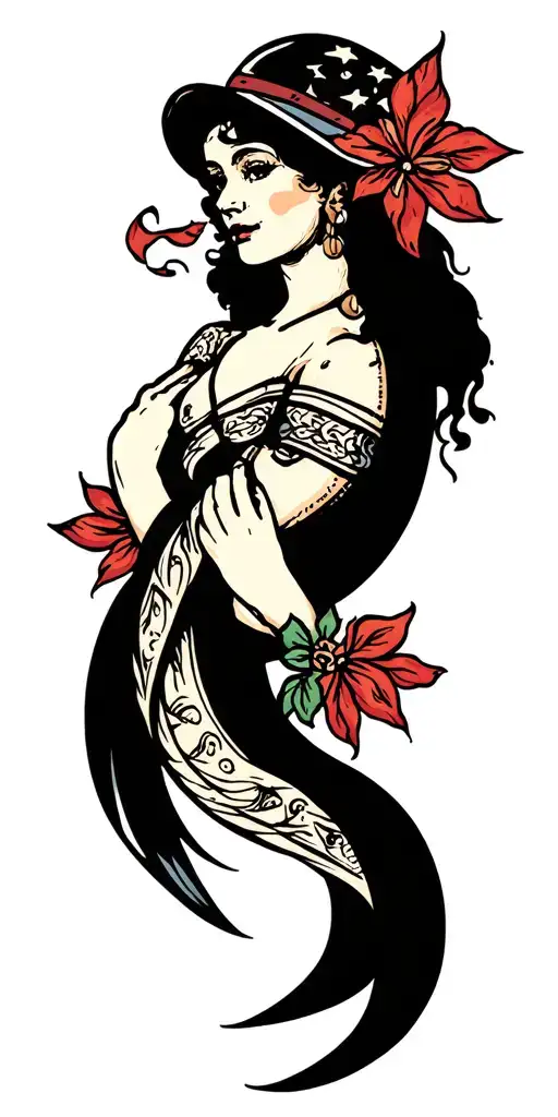 sailor Jerry style tattoo tattoo design idea