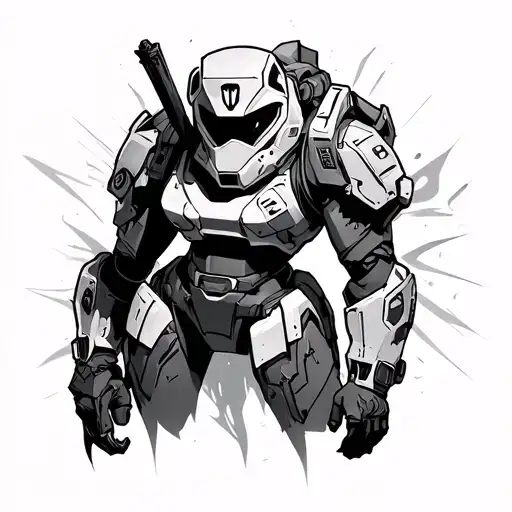 Overwatch tattoo design idea