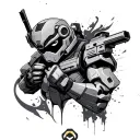 Overwatch tattoo design idea