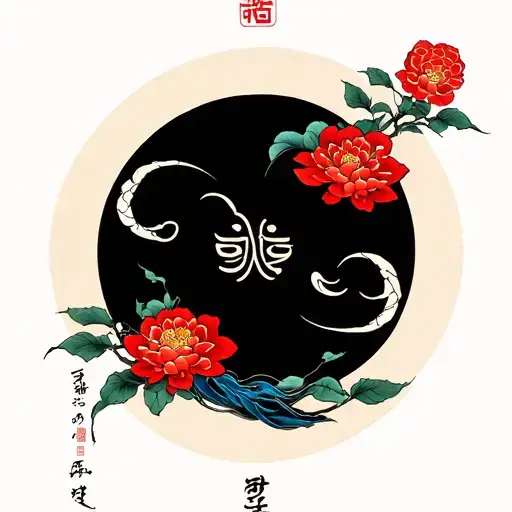 Impermanence tattoo design idea