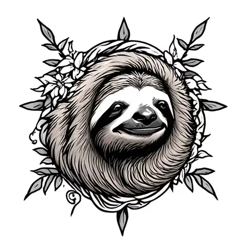 Sin of sloth tattoo design idea