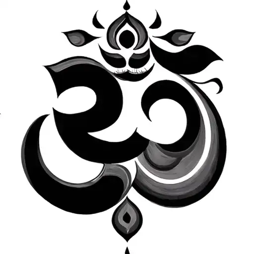 Om Namah Shivaya tattoo design idea