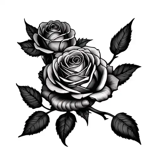 Virgo goddess or maiden holding a blooming rose—this could be done in a fine-line or illustrative style. The maiden coul tattoo design idea