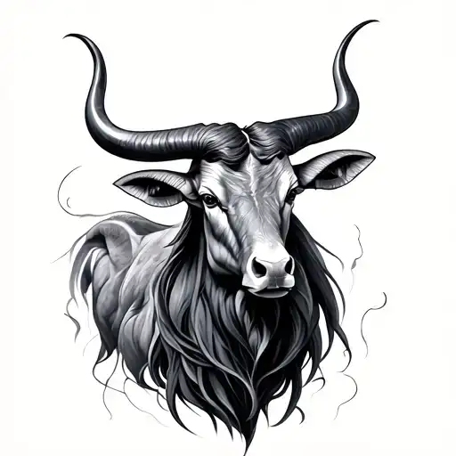 Taurus And Libra tattoo design idea