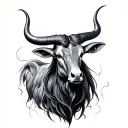 Taurus And Libra tattoo design idea