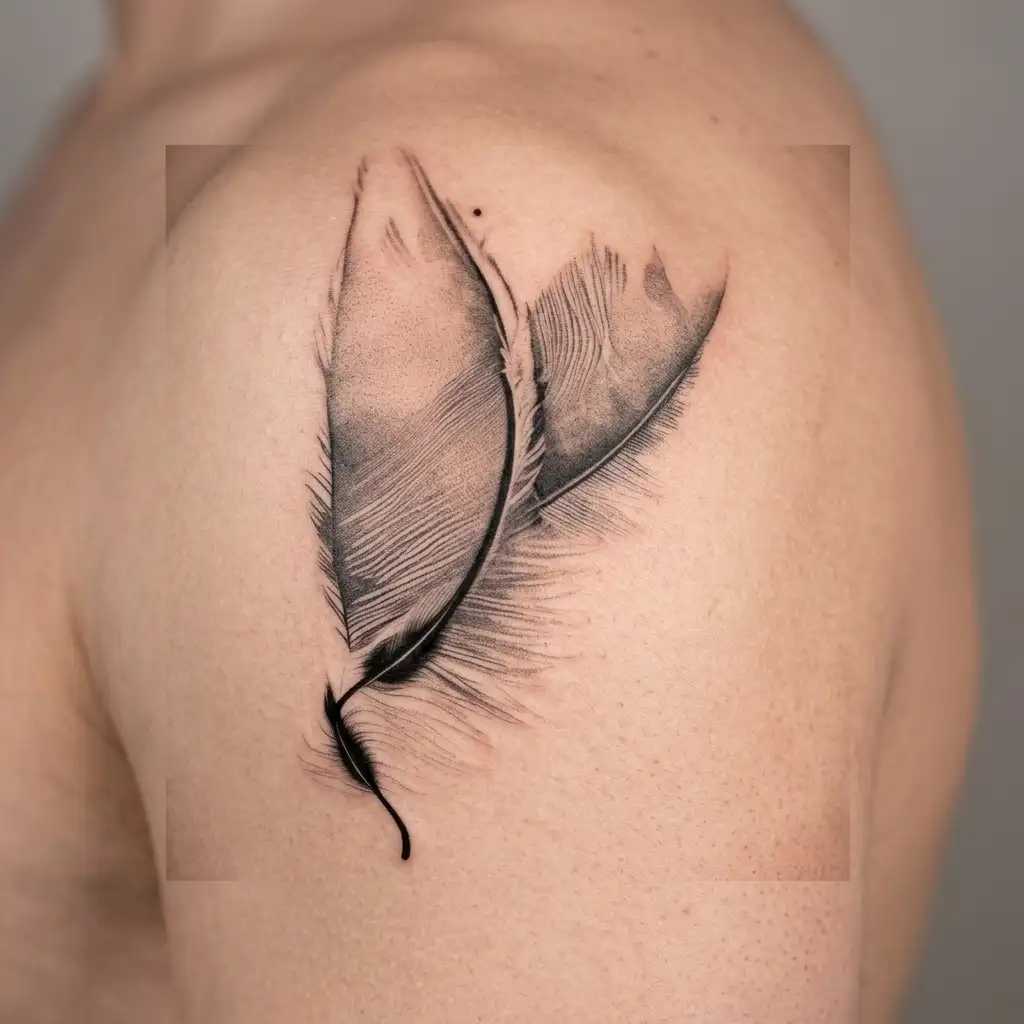 25+ Fingerprint Feather Tattoo Ideas in 2026 - BlackInk AI