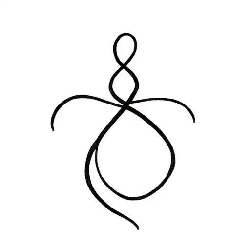 wishbone continuous line tattoo tattoo design idea