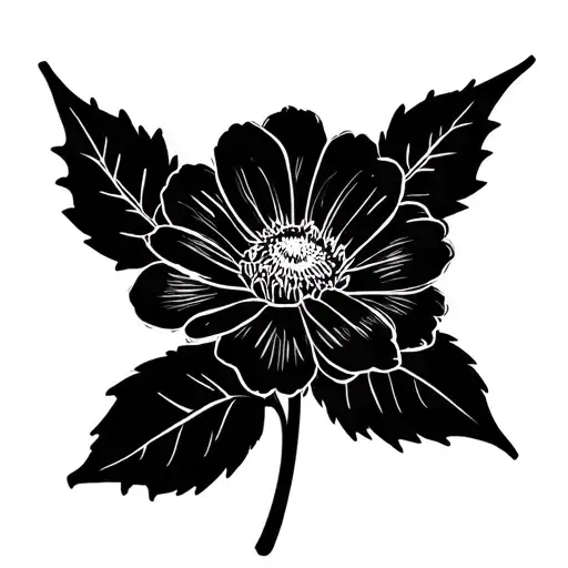 January, February, March, June, July, September, October and December fine line tattoo birth flower bouquet, no shading tattoo design idea