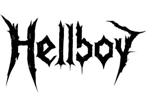 "Hellboy" tattoo design idea