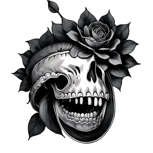 Genital tattoo design idea