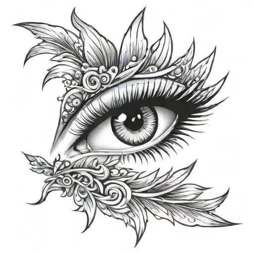 LASH WHIP tattoo design idea