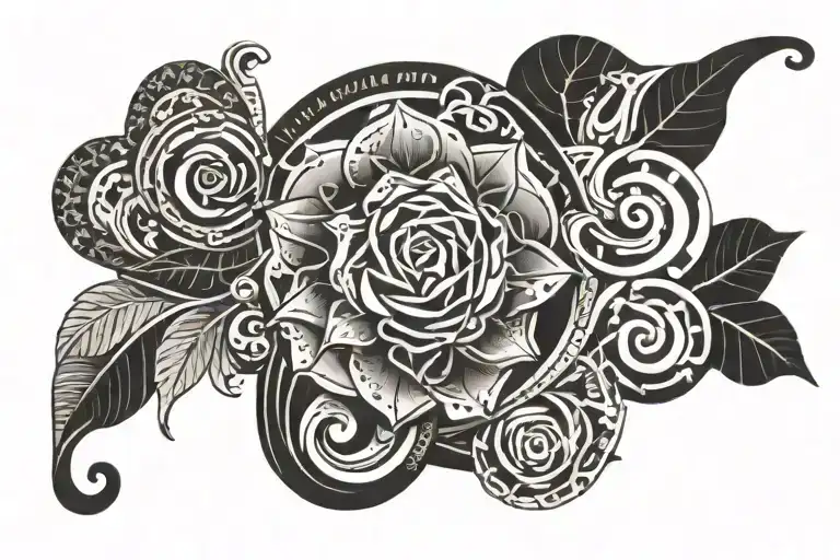 DEAF tattoo design idea