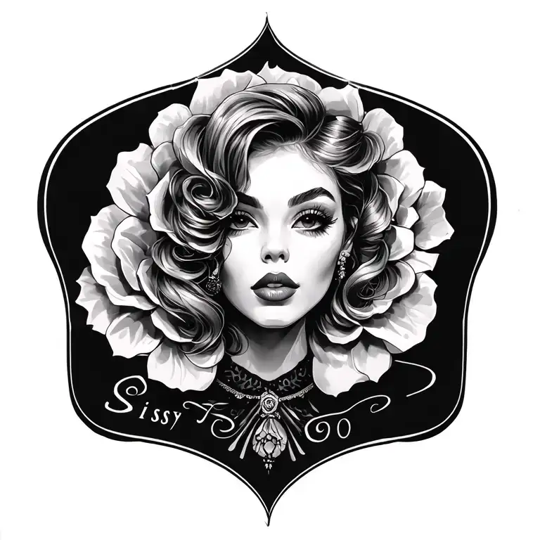 Sissy tattoo design idea