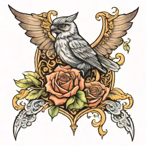 worthy and enough  tattoo design idea