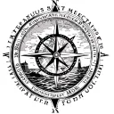 compass with a nautical map inside, text saying "Tempus Fugit Memento Mori", lighthouse, oceans, sunset tattoo design idea