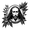 Saint Benedict tattoo design idea