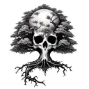 Poison Tree tattoo design idea