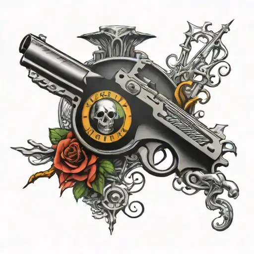 guns n roses tattoo design idea