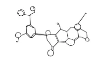 serotonin and dopamine molecular structure tattoo design idea