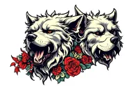 cerberus tattoo design idea