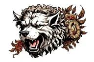 cerberus tattoo design idea
