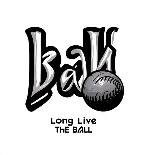 Baj Bash Long live the ball tattoo design idea
