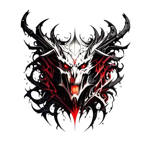 belial tattoo design idea