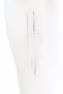 vertical lines going vertical tattoo design idea