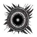 african fibonacci sequence tattoo design idea