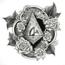 saxon tattoo design idea