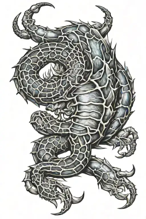 Leo Scorpio cancer tattoo design idea