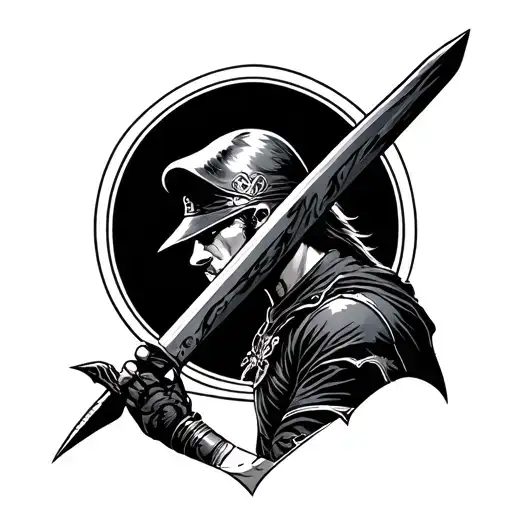 Robin hood tattoo design idea