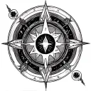 alchemy transmutation circle tattoo design idea