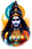 Shiva Parvati tattoo design idea