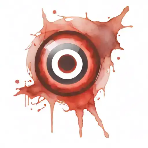 3 tomoe sharingan eye tattoo design idea