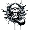 Linkin park hybrid theory tattoo design idea