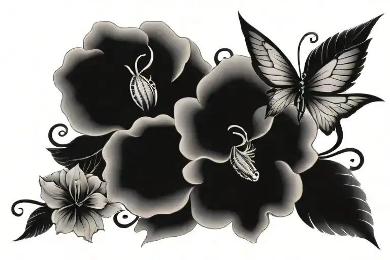 made in heaven tattoo design idea