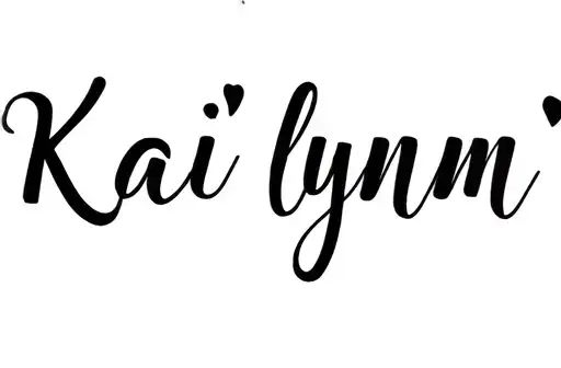 "Kai'lynn" tattoo design idea