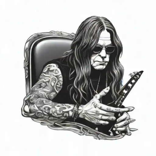 Ozzy osbourne tattoo design idea