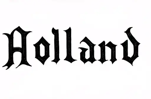 "Holland" tattoo design idea