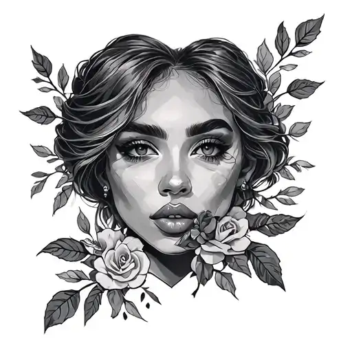 Love Fati tattoo design idea