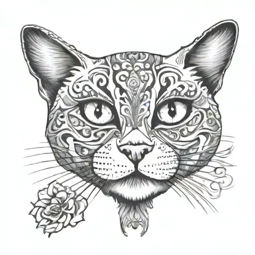 my cats names is olaf tattoo design idea