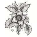 Mustard Seed tattoo design idea